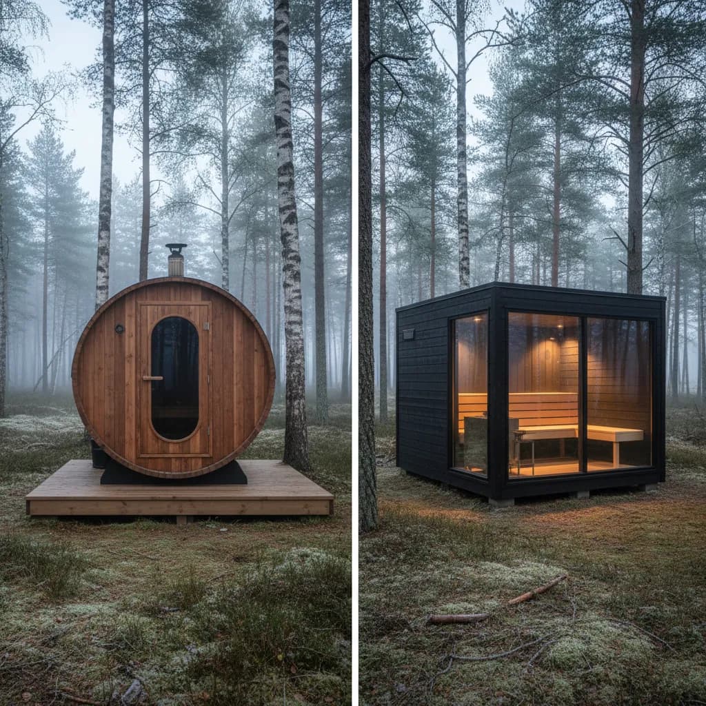 Barrel Sauna vs Cabin Sauna: Which One Is Right for You?