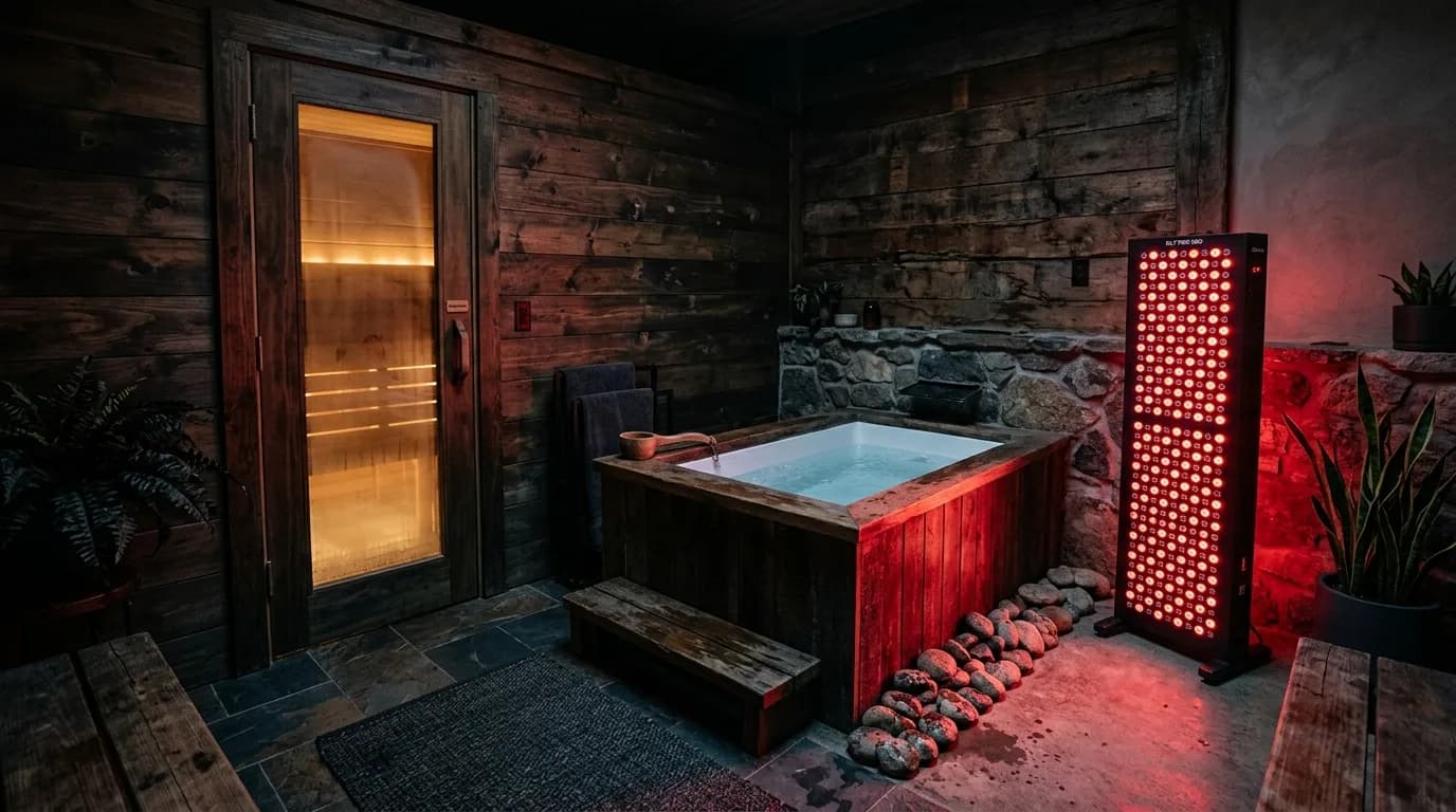 Sauna, Cold Plunge and Red Light Stack: What It Really Costs