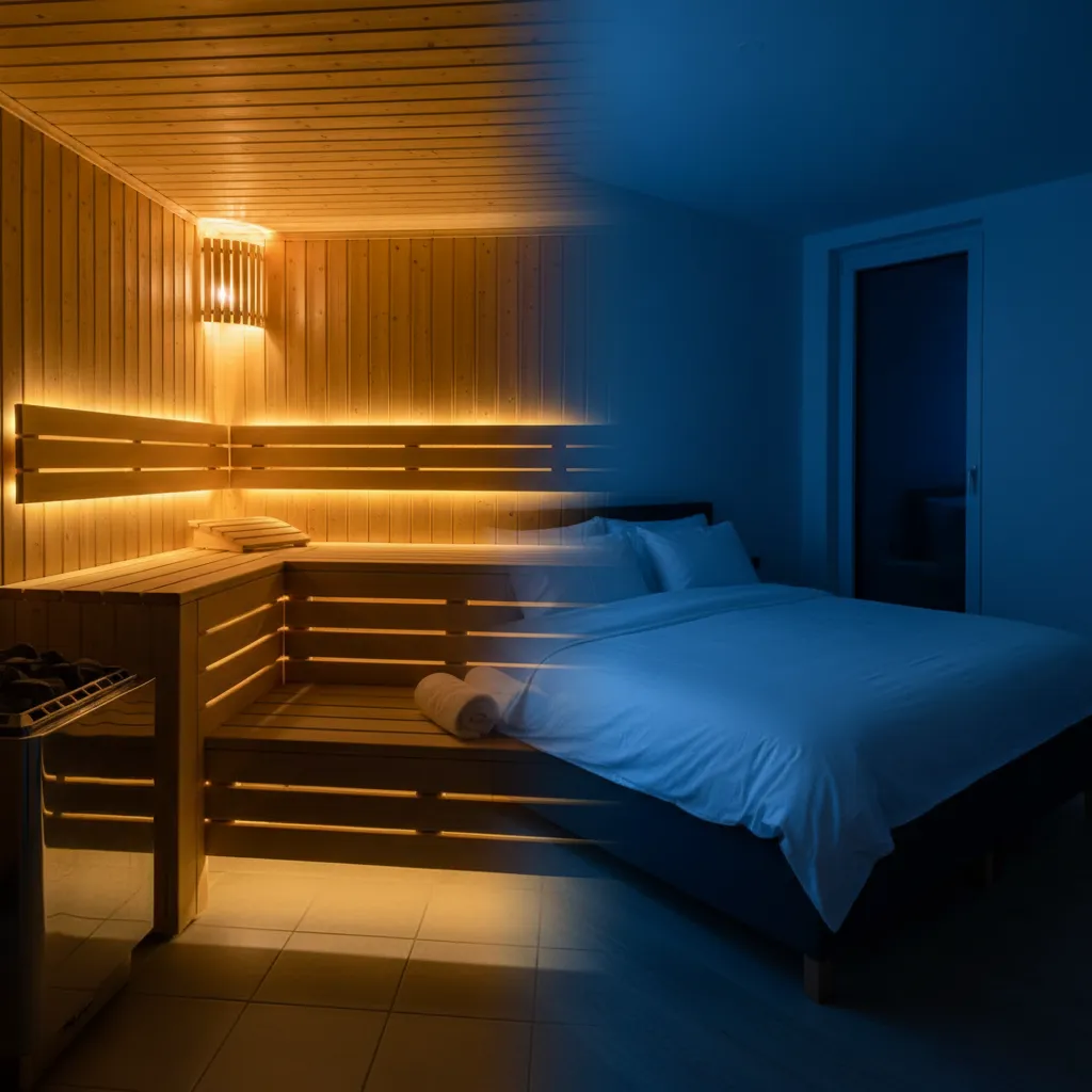Sauna Before Bed: How Evening Heat Improves Sleep Quality