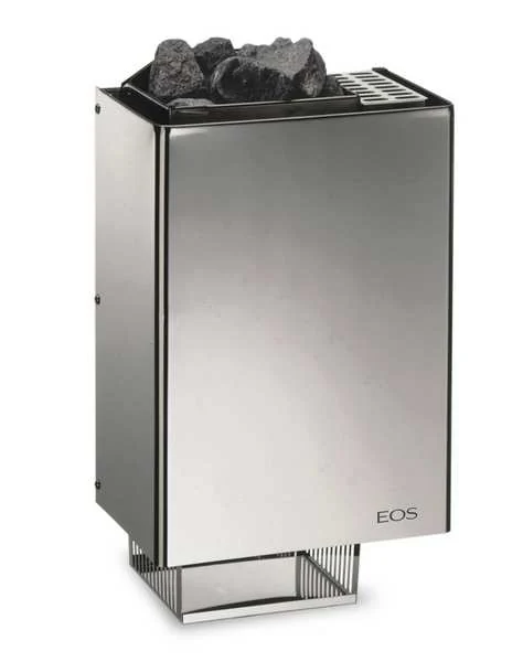 EOS Mini stainless steel compact wall sauna heater with stones