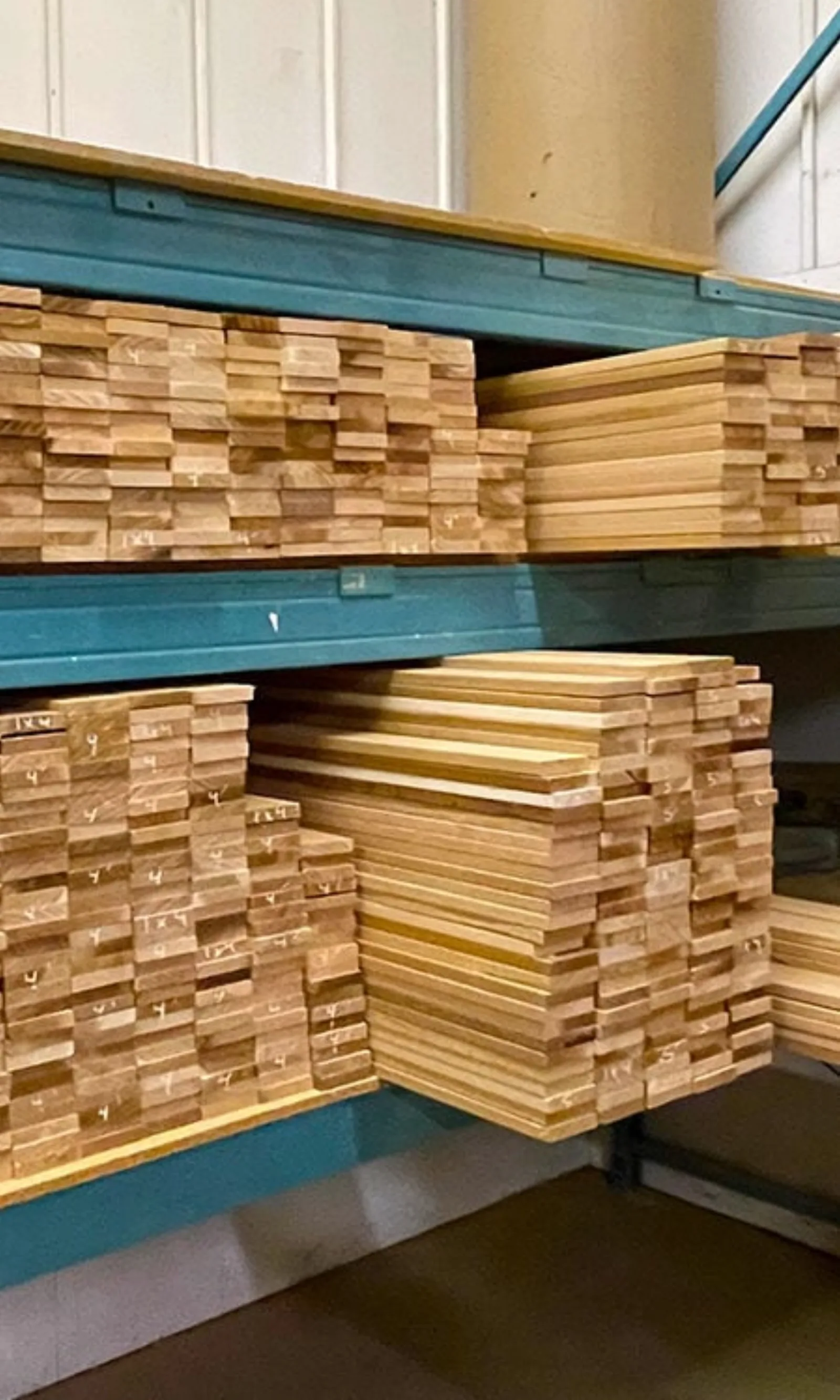 Pre-cut Western Red Cedar lumber package from Home Sauna Kits