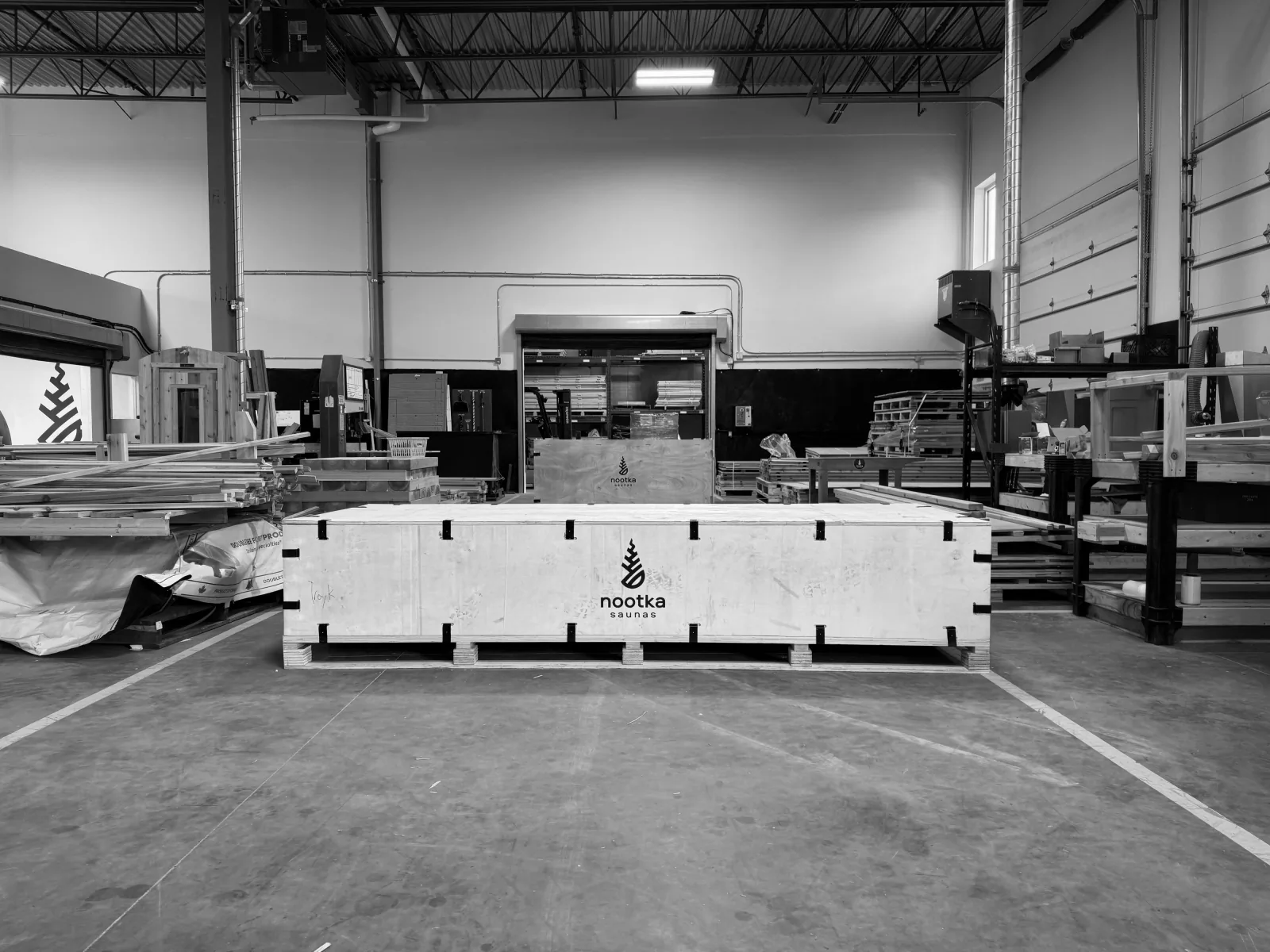 Inside the Nootka Saunas workshop in British Columbia