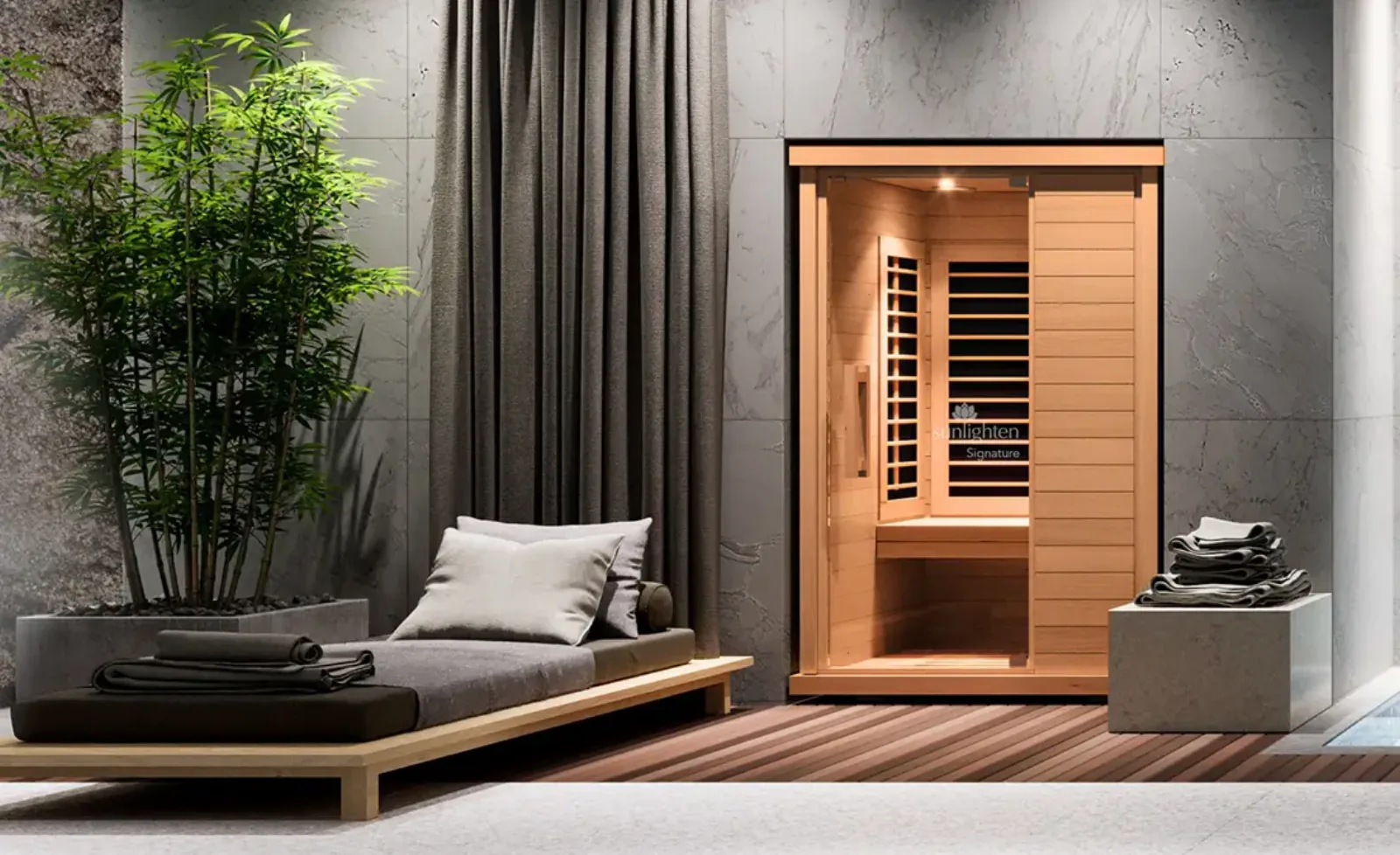 Sunlighten Signature far-infrared sauna